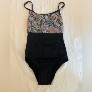 Suffolk Dancewear empire camisole leotard with keyhole back